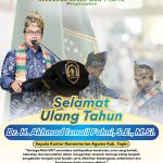 Selamat Milad Kepala Kantor Kementerian Agama Kab. Tapin
