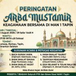 PERINGATAN ARBA MUSTAMIR MAN 1 TAPIN